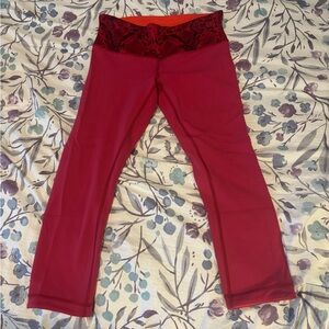 Lululemon Leggings- REVERSIBLE!!